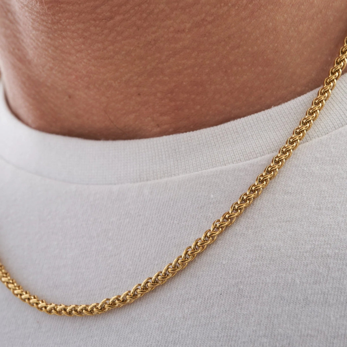 Wheat Chain (Gold) 3mm