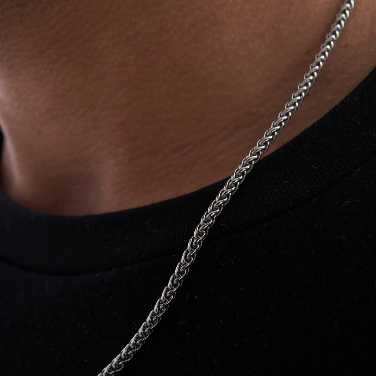 Wheat Chain (Silver) 3mm