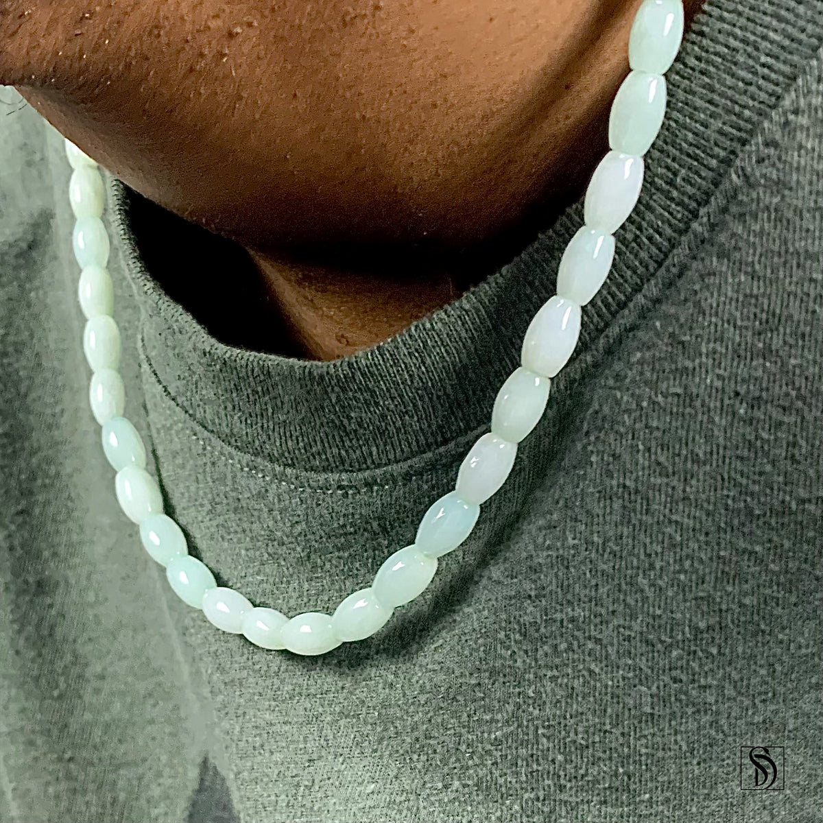 Certified Grade A Natural Jade Necklace