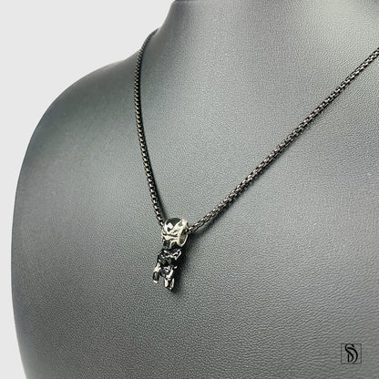 Black Panther Pendant Charm Necklace