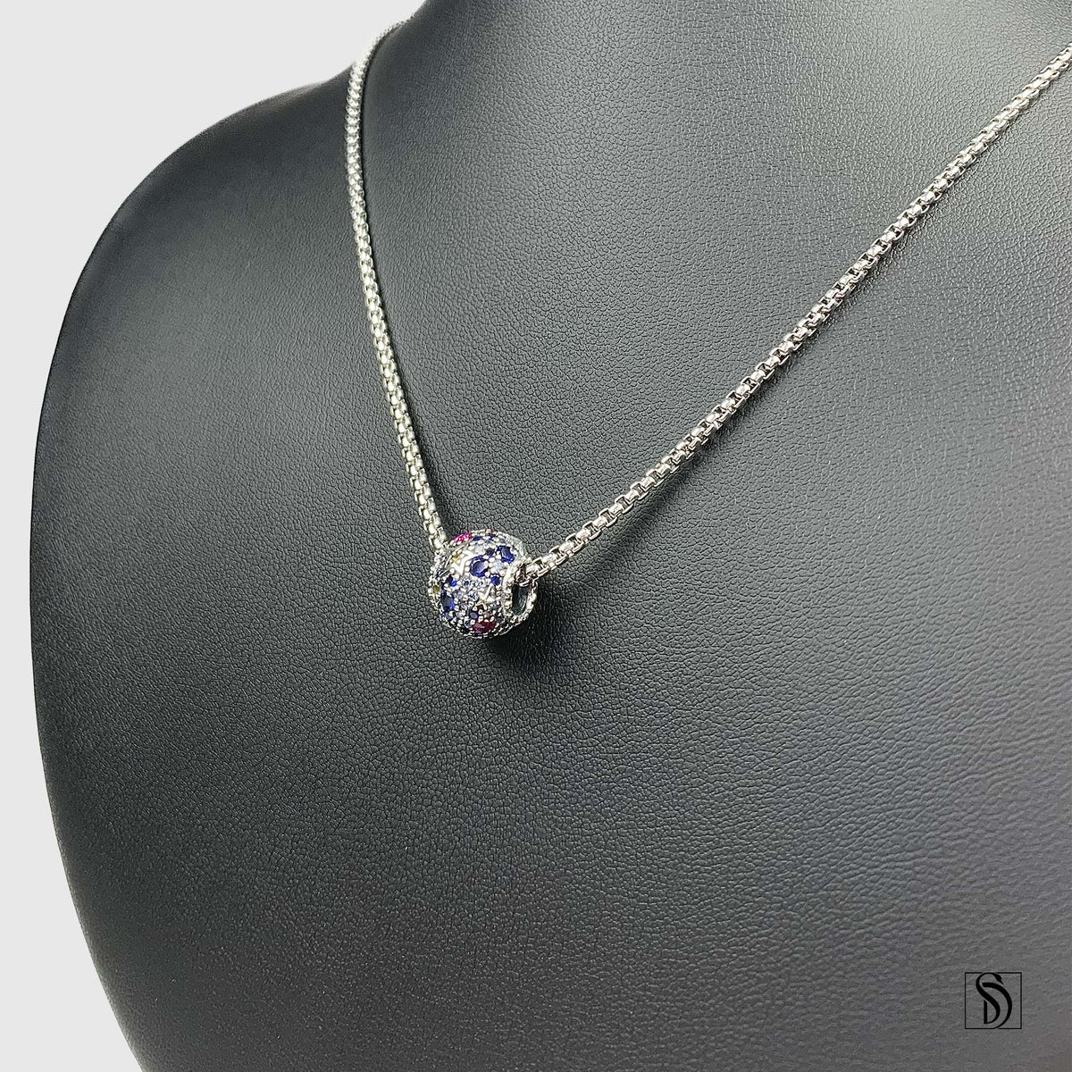 Lucky Shooting Star Night Sky Celestial Necklace