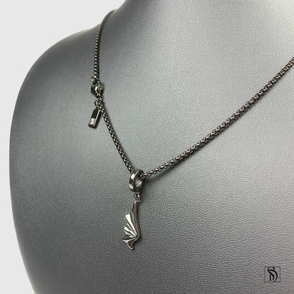 Black Dragon Wing Necklace