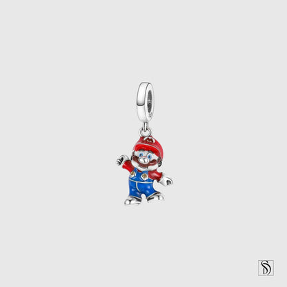 Realistic Super Mario Pendant Necklace