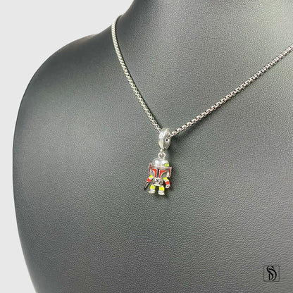 Mini Boba Fett Necklace