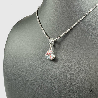 Love Box Of Chocolate Pendant Necklace