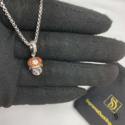 Super Mario Gemstone Pendant Necklace
