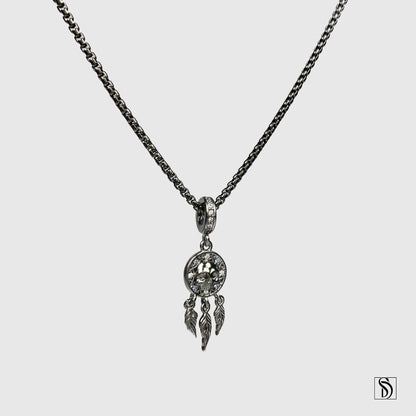 Black Skull Dreamcatcher