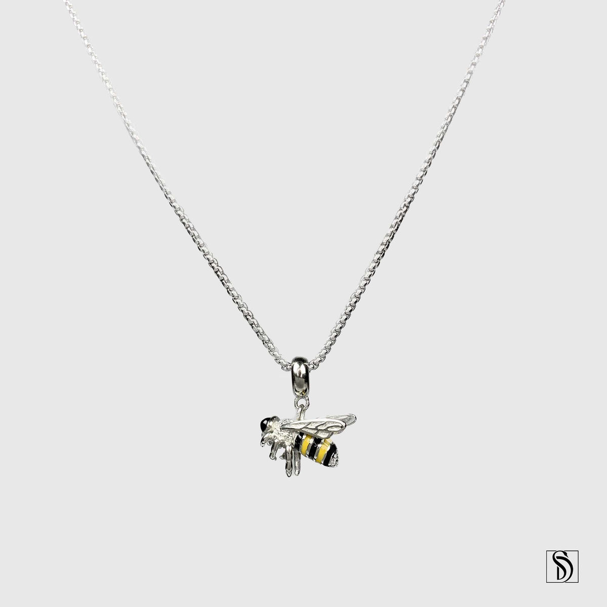 Honey Bee Pendant Necklace