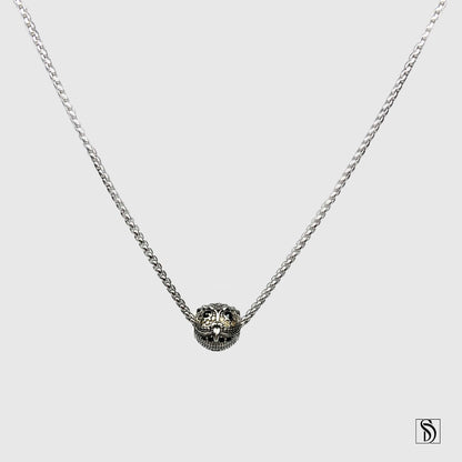 Wisdom Owl Charm Necklace