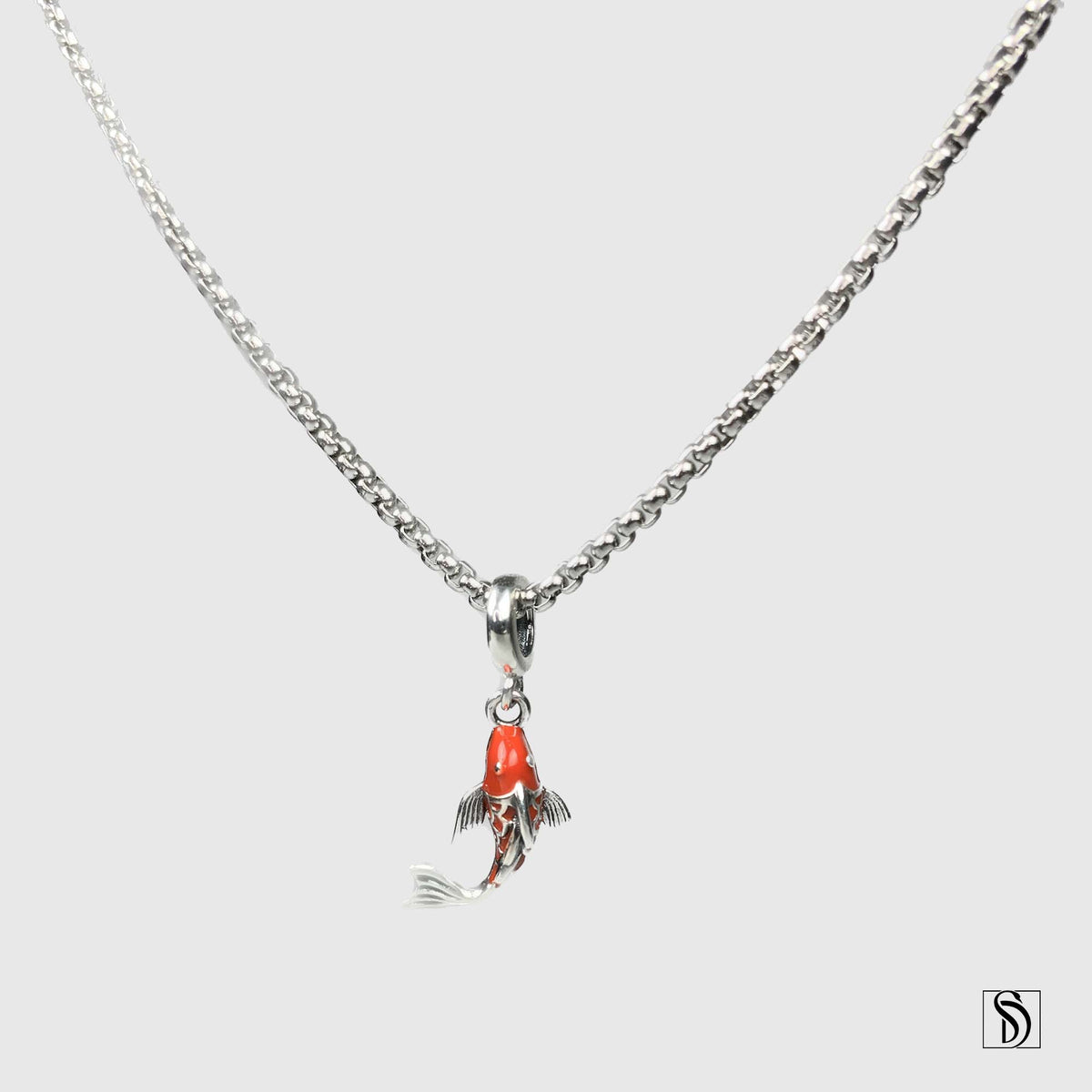 Lucky Japanese Koi Fish Necklace