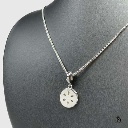 Fresh Lemon Slice Gemstone Pendant Necklace