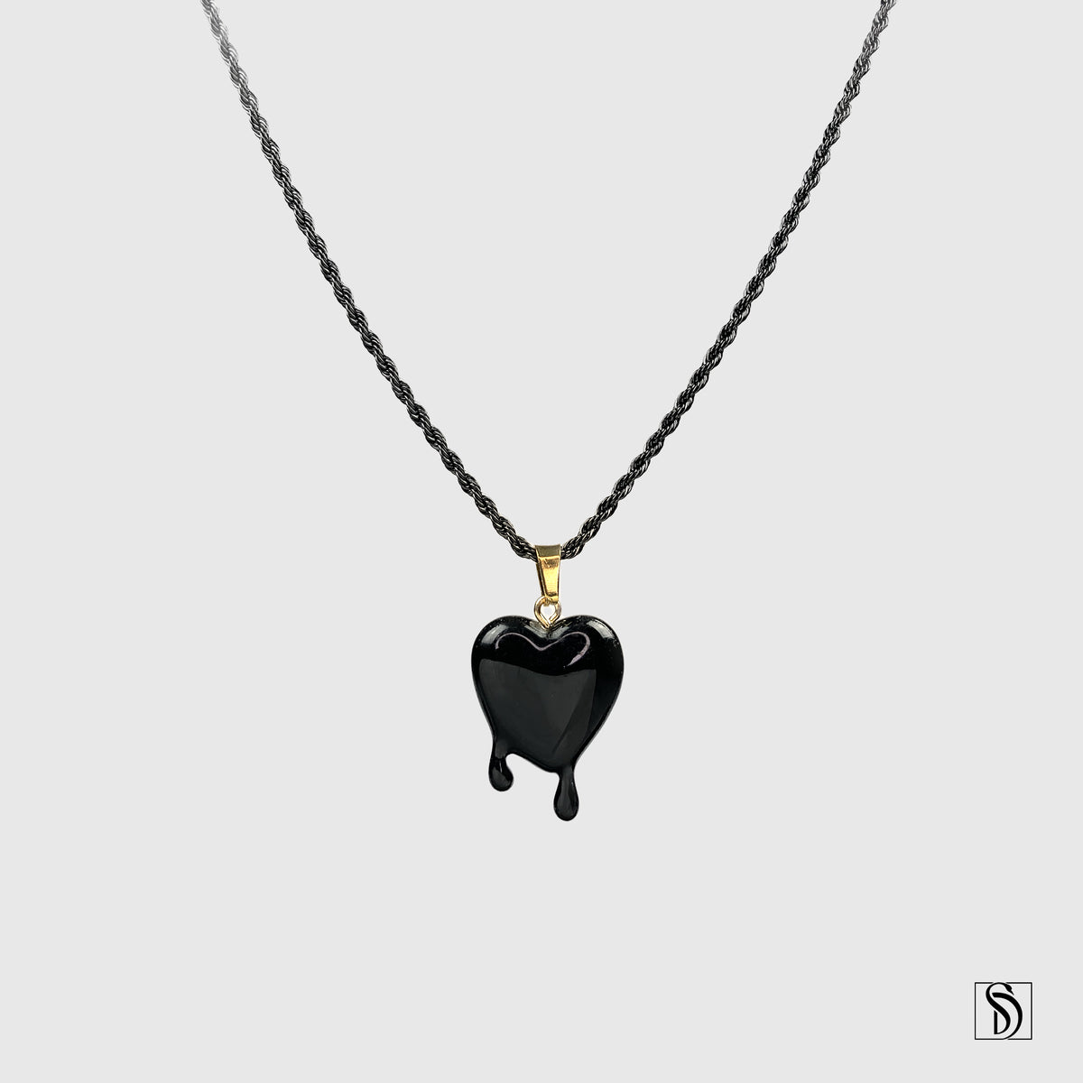 Dripping Blood Acrylic Heart