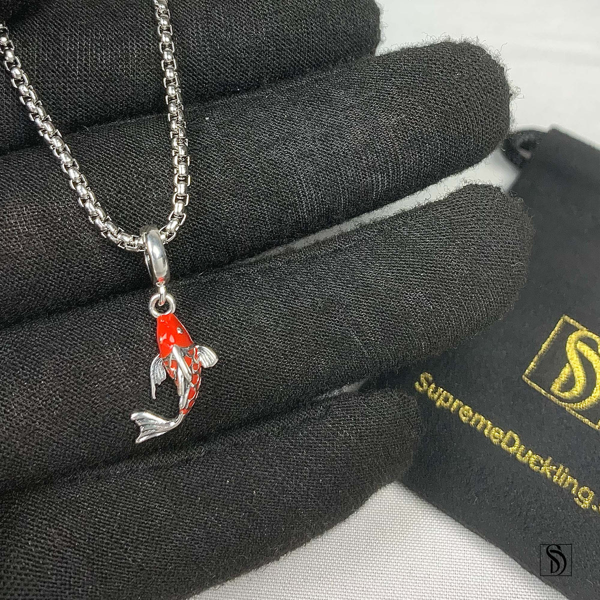 Lucky Japanese Koi Fish Necklace