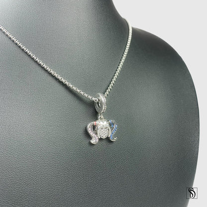 Harley Quinn Gemstones Pendant Necklace