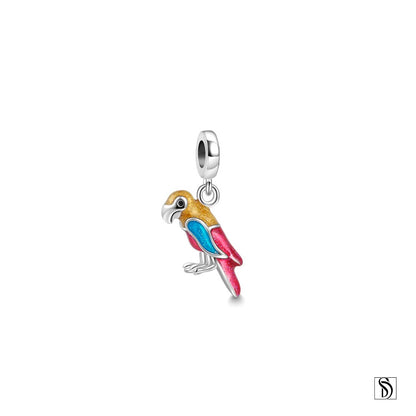 Colorful Parrot Pendant Necklace
