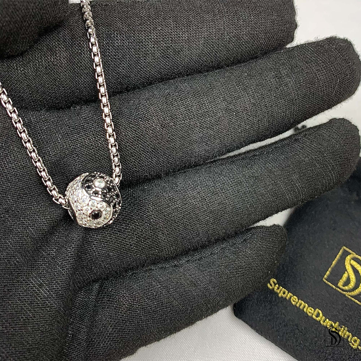 Yin Yang Charm Necklace