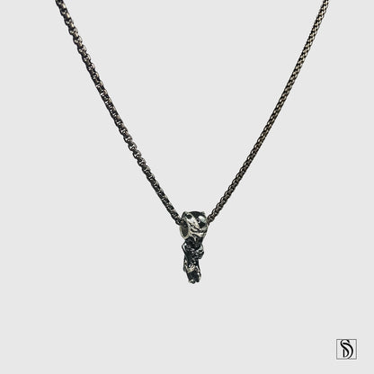 Black Panther Pendant Charm Necklace