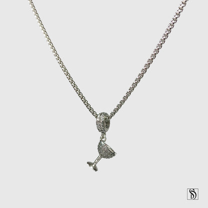 Iced Holy Grail Pendant Necklace