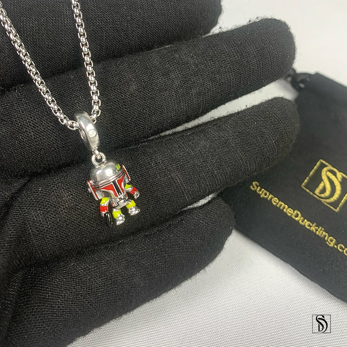 Mini Boba Fett Necklace