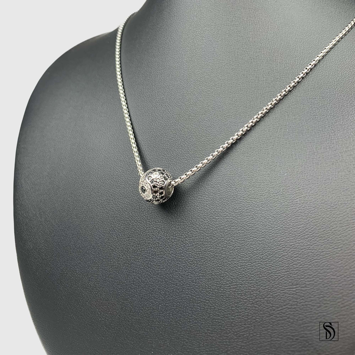 Yin Yang Charm Necklace