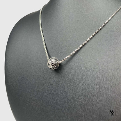 Yin Yang Charm Necklace