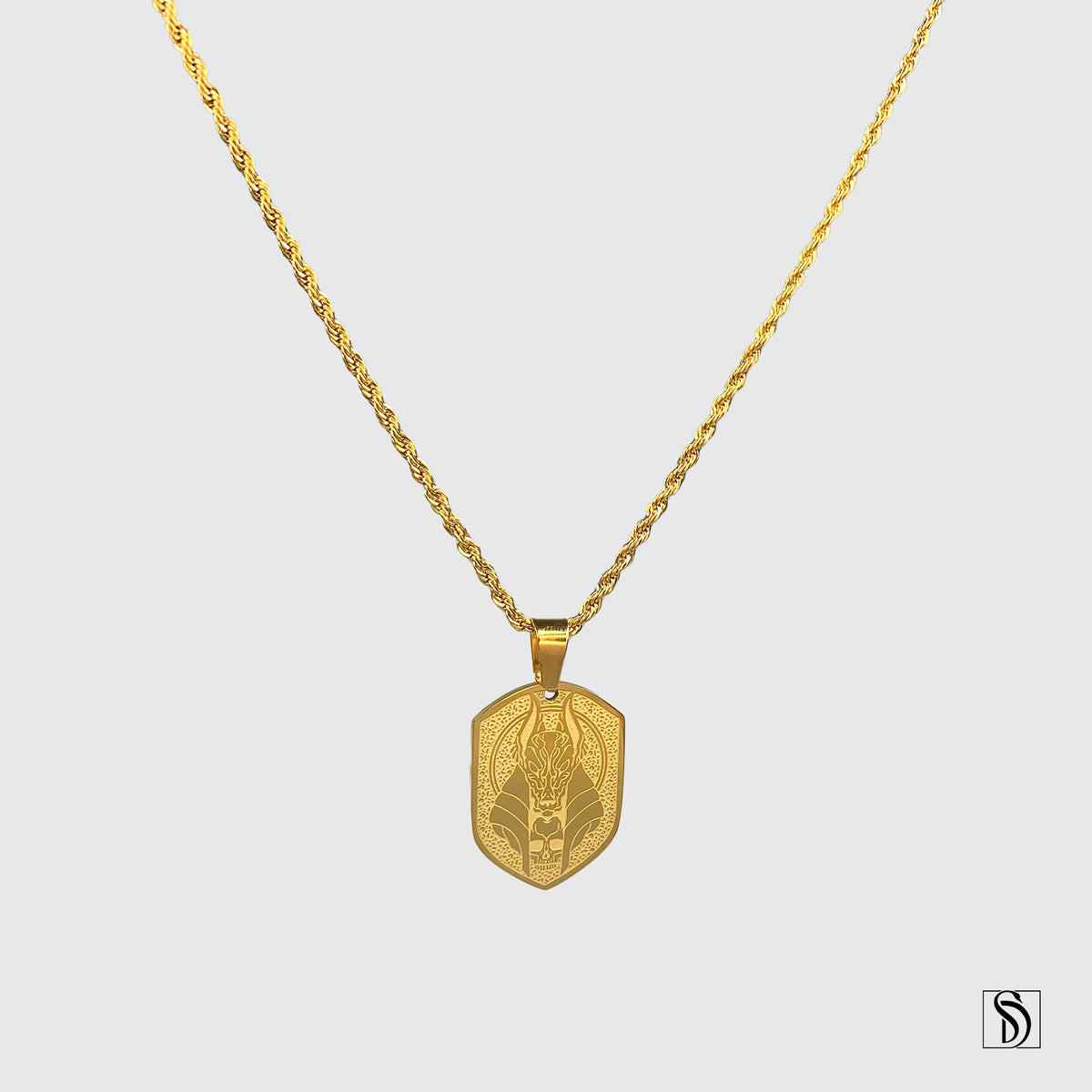 Anubis Pendant Necklace