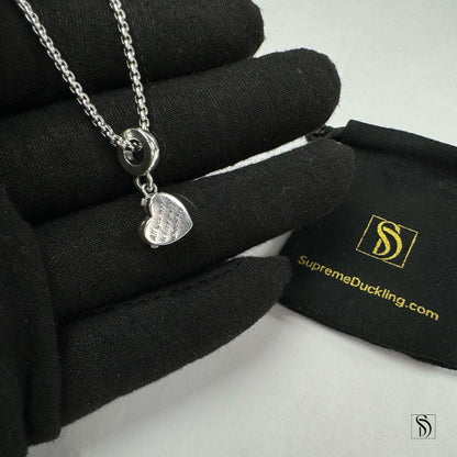 Love Box Of Chocolate Pendant Necklace