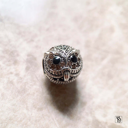Wisdom Owl Charm Necklace