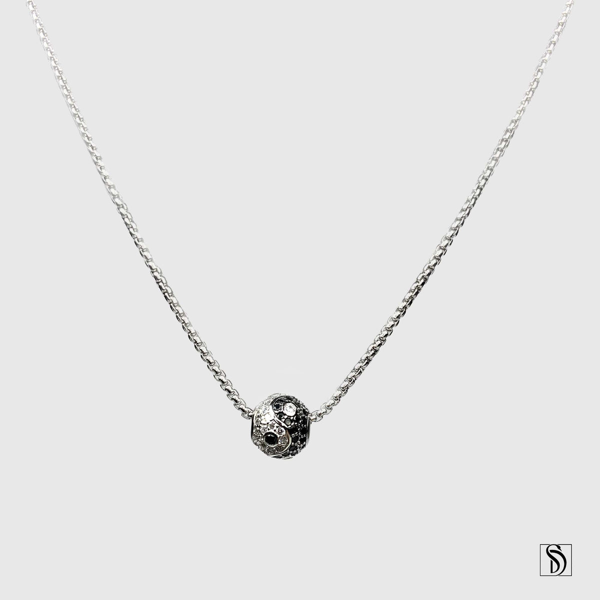 Yin Yang Charm Necklace
