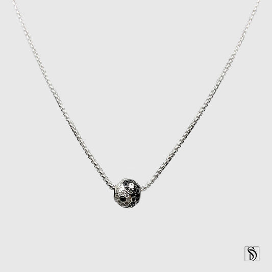 Yin Yang Charm Necklace