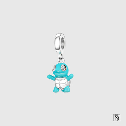 Squirtle Water Type Pokemon Charm Necklace