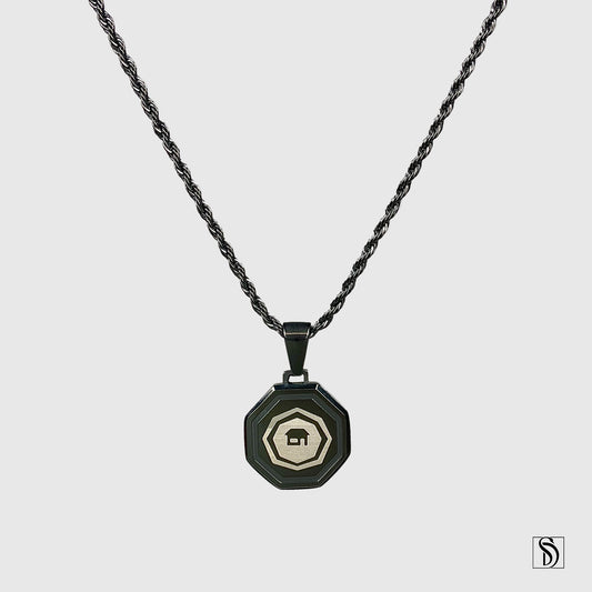 Teleport To House Magic Tablet Pendant Necklace