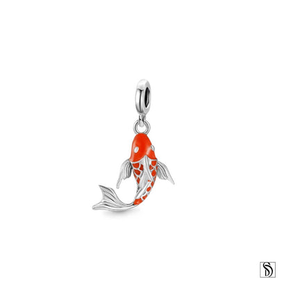 Lucky Japanese Koi Fish Necklace
