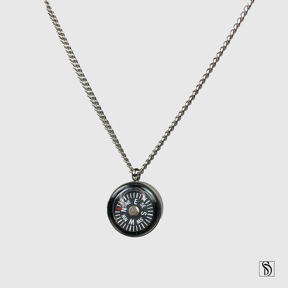 Compass Navigation Pendant Necklace