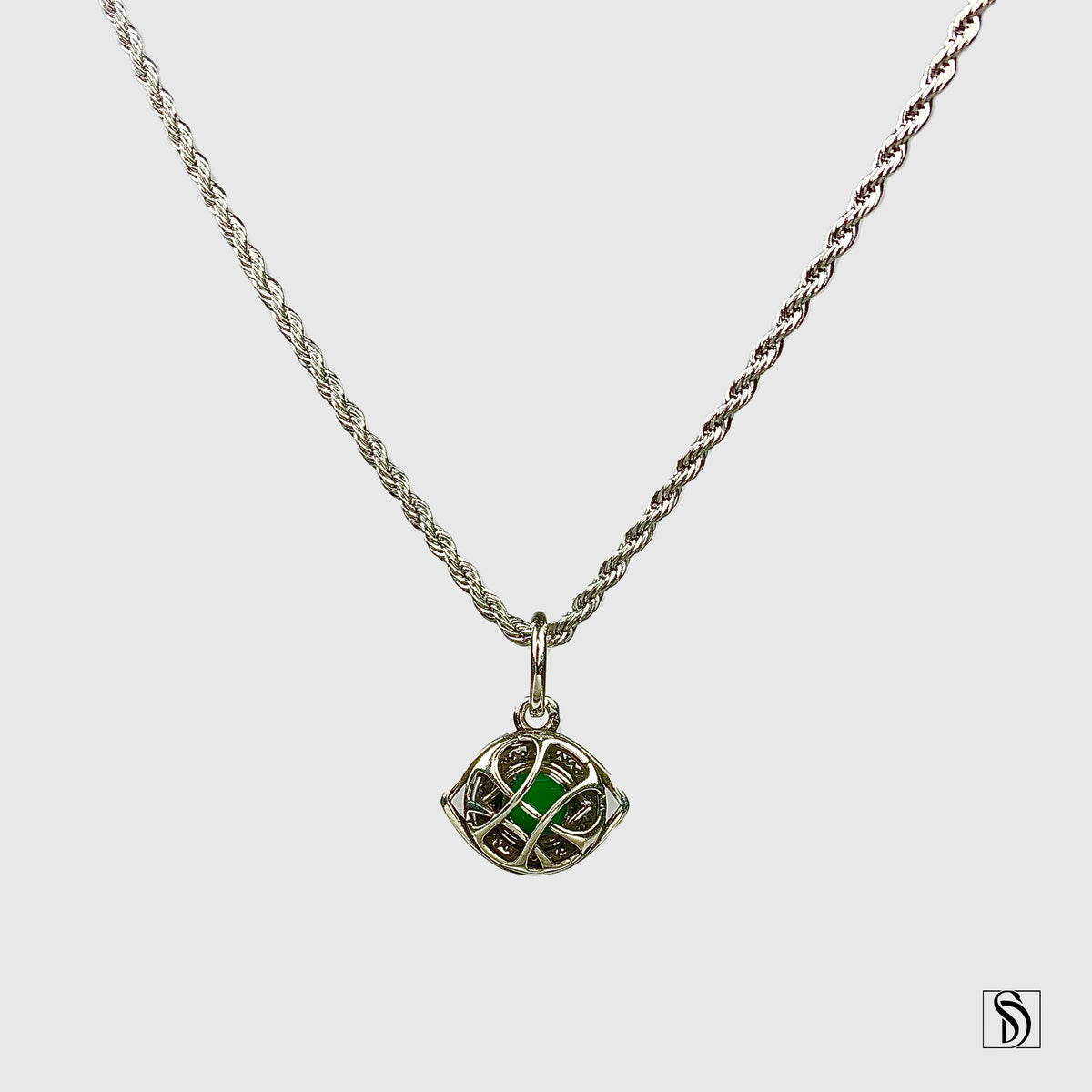 Eye Of Agamotto Amulet Time Stone Pendant Necklace