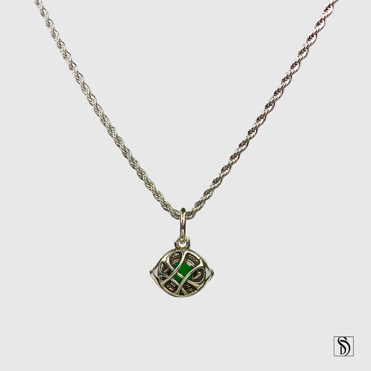 Eye Of Agamotto Amulet Time Stone Pendant Necklace