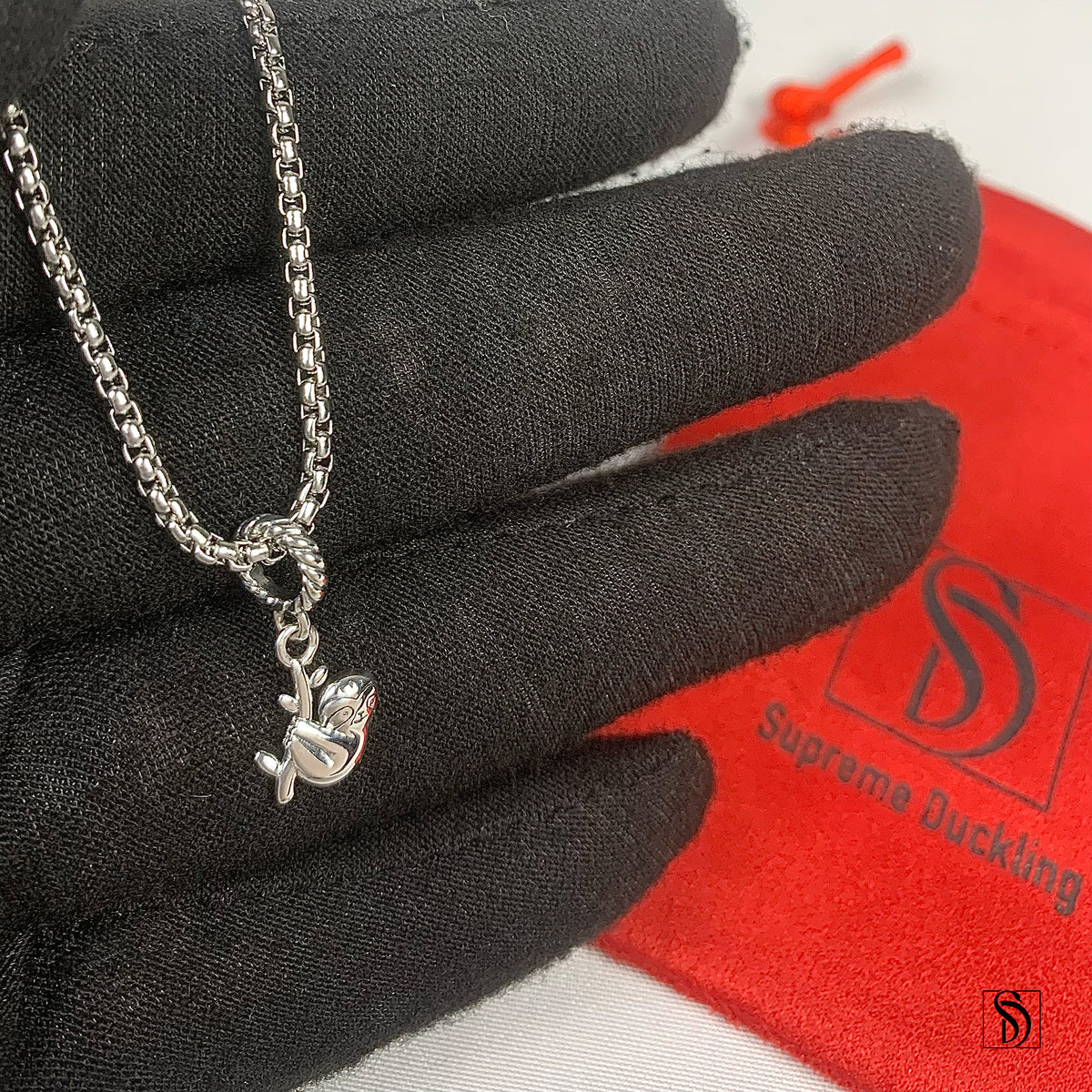 Mini Hanging Sloth Charm Necklace