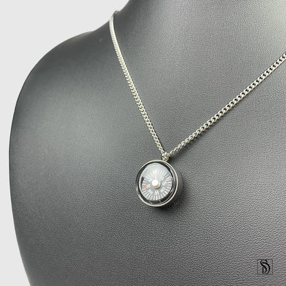 Compass Navigation Pendant Necklace