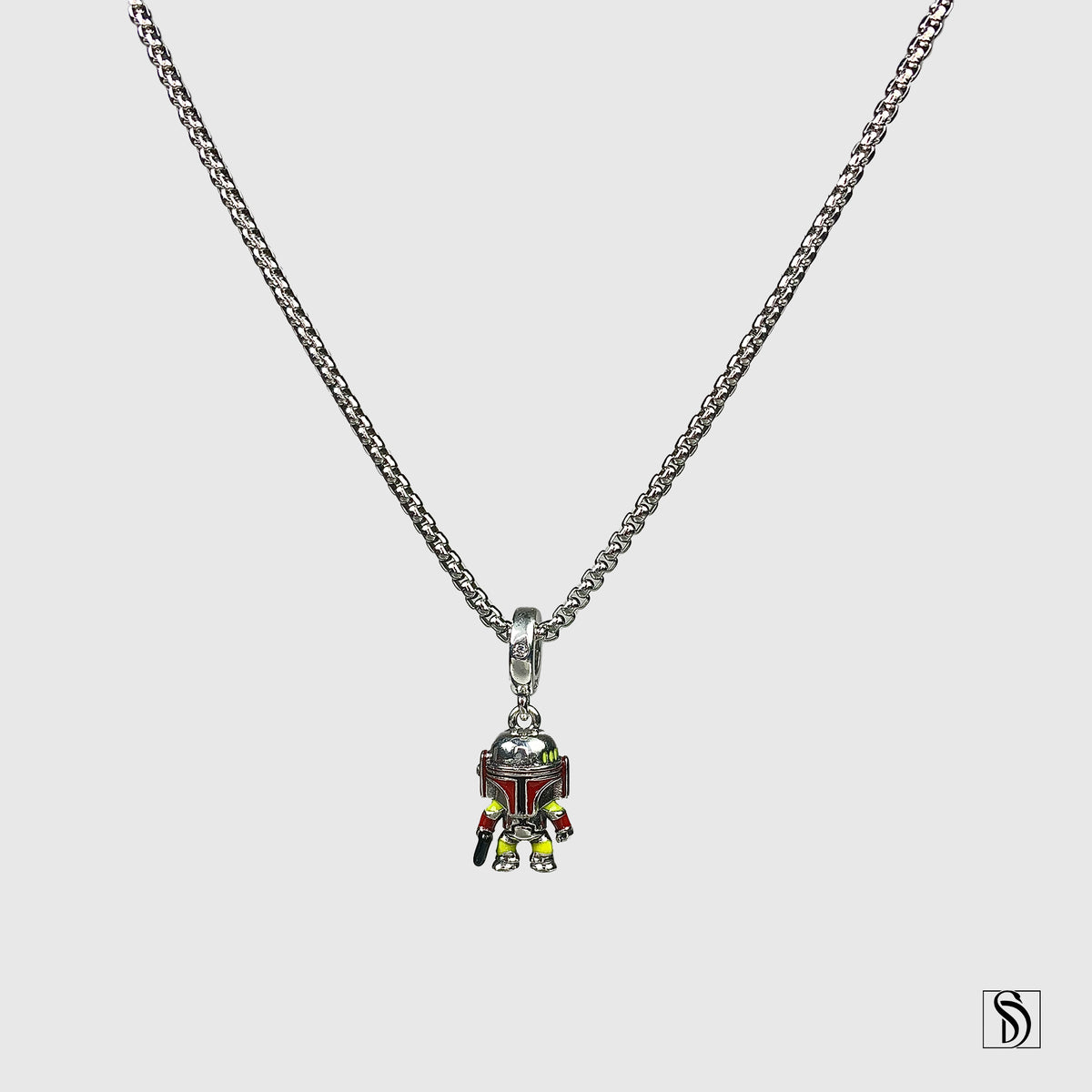 Mini Boba Fett Necklace