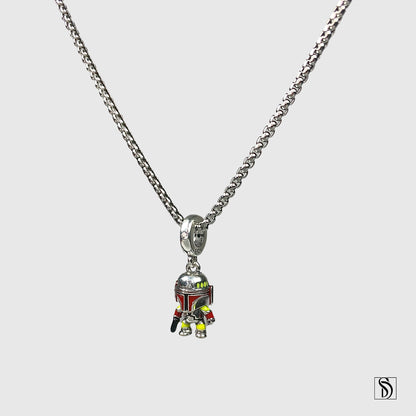 Mini Boba Fett Necklace