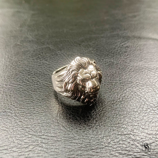 Majestic Lion Adjustable Ring