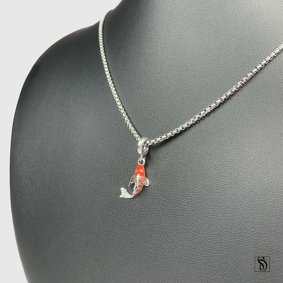 Lucky Japanese Koi Fish Necklace