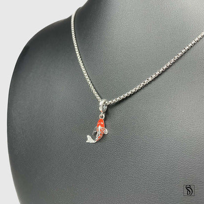 Lucky Japanese Koi Fish Necklace