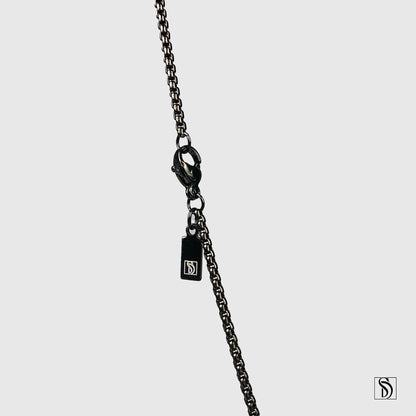 Hanging Teddy Bear Charm Necklace