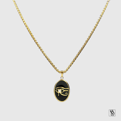 Eye Of Horus Egyptian Pharos Eye Necklace