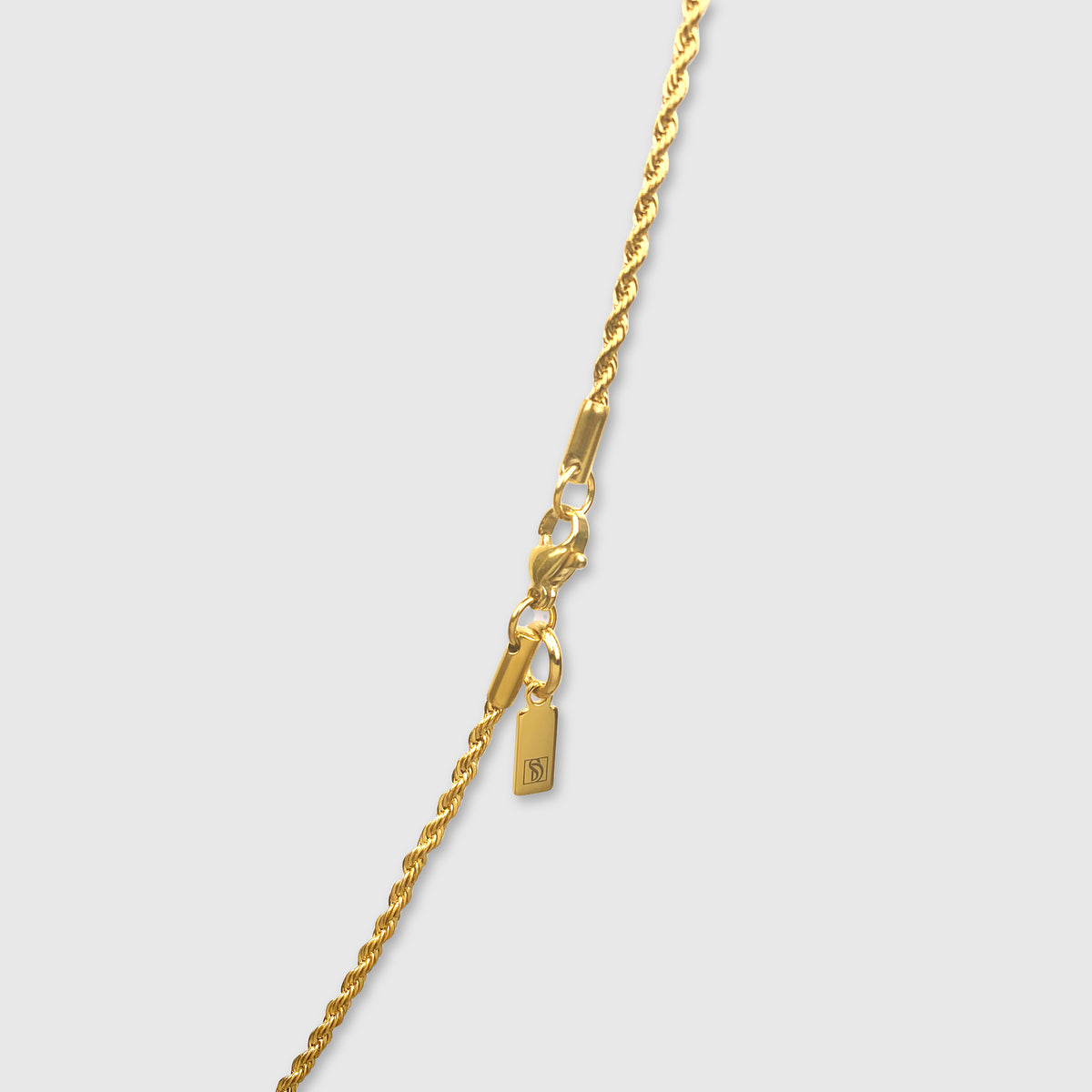 18K Gold Revolver Pendant Necklace