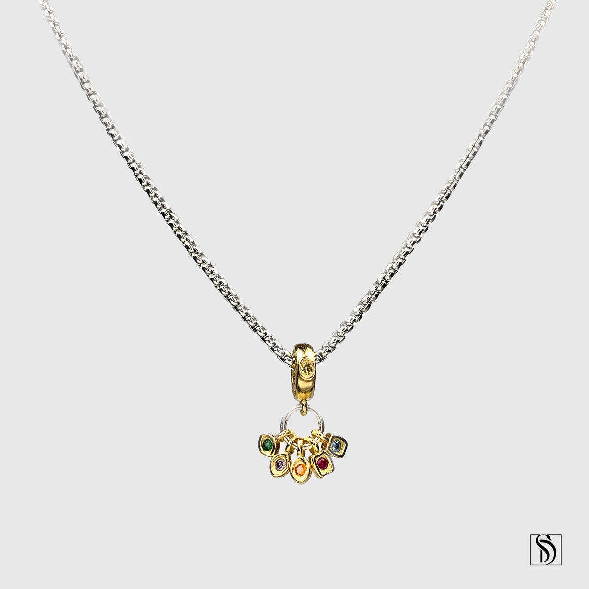 Infinity Stones Pendant Necklace