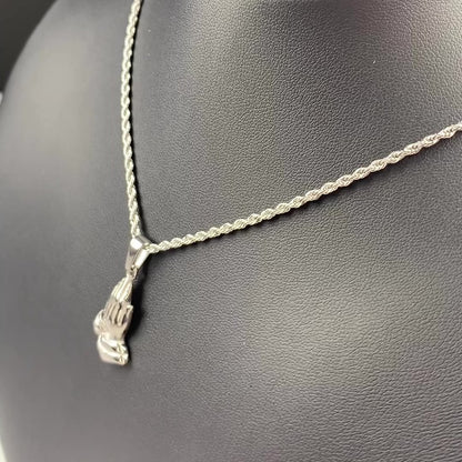 Praying Hands (Silver)