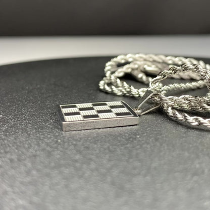 Chess Pendant (Silver)