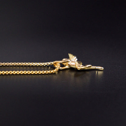 Hanging Cupid (Gold)